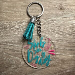 Step By Step Keychain